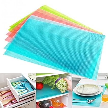 Kuber Industries Plastic 6 Piece Place Mat Set - Multicolour