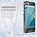 MoKo Nexus 5X Case - [Anti Drop] Hard Polycarbonate + Silicone Protector Bumper Cover for Google Nexus 5X by LG 5.2 Inch 2nd Gen Smartphone, Crystal Clear
