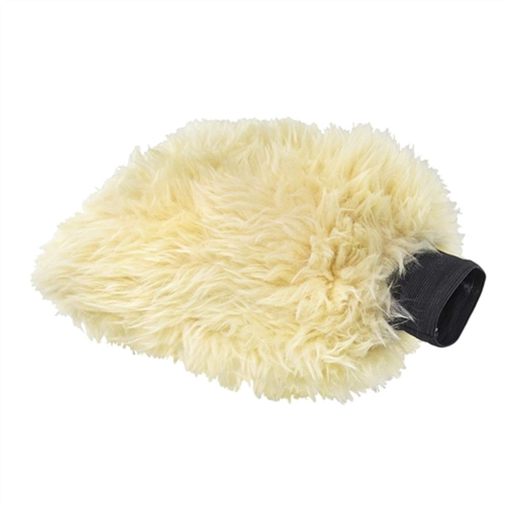 Chemical Guys ACC144 Bear Claw Premium Wash Mitt with Synthetic Fur, Beige