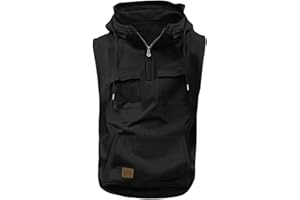 Muscularfit Tactical Sweatshirts for Men Hoodies Winter Long Sleeve Workout Gym Cargo Pullover Sports Outdoor Fashion Jackets