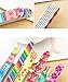 10 PCS Colorful Printing Style Professional Double Sided Nail Files Emery Board Grit Gel Cosmetic Manicure Pedicure
