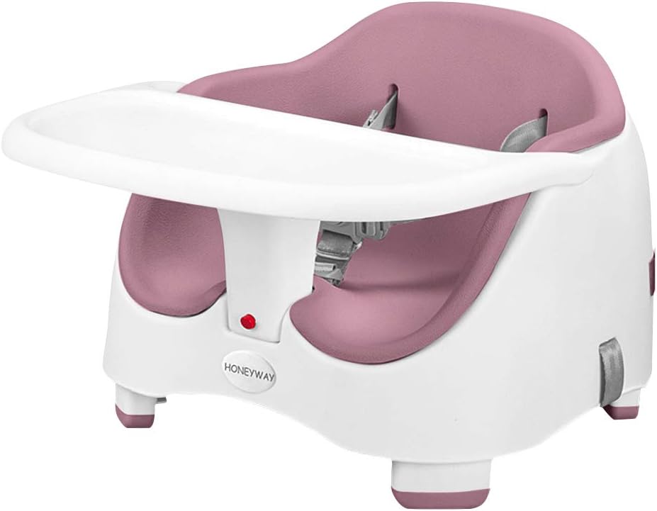 booster seat with tray for table