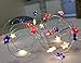 ADAINA 2 PACK Star Shaped,Red White and Blue,American Flag,Battery Operated Indoor String Lights,USA 4th for July Fairy Lighting,Independence Day,Home Patriotic,Memorial Day Decor(2M 20 Leds)