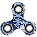 T-Tek Hand Spinner Fidget Helps Focus with Case Package (Camo Blue)