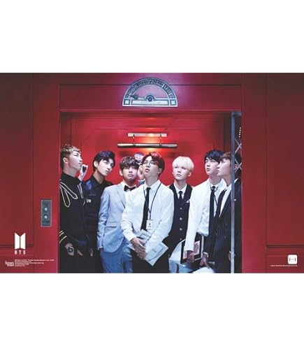 Amazon.com: Scorpio Posters BTS - Lineup - K-Pop Band Poster