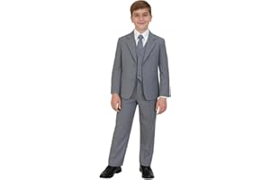 Avery Hill Boys Formal 5 Piece Suit with Shirt and Vest