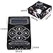 Yuelong Tattoo Power Supply Professional Black Hurricane Tattooing Power Supply Kit Intelligent Digital Dual LCD Rotary Tattoo Machine Power Supply Tattoo Supplies