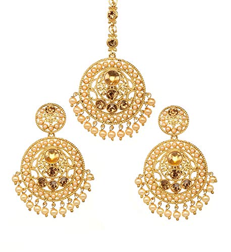 Bindhani Women S Indian Style Bollywood Jewellery Maang Tika