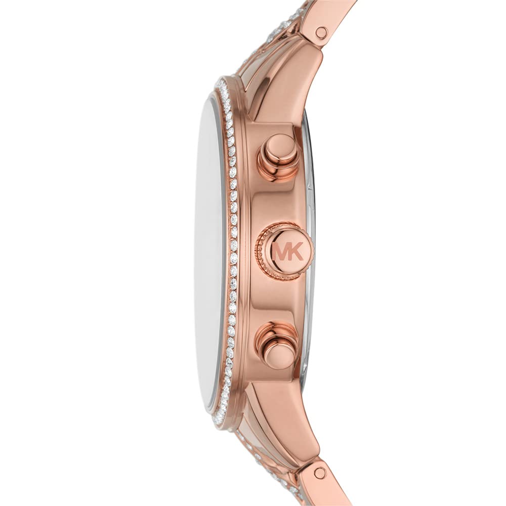 Watches Women's Ritz Quartz Watch with Stainless Steel Strap, Rose Gold, 20 (Model: MK7223)
