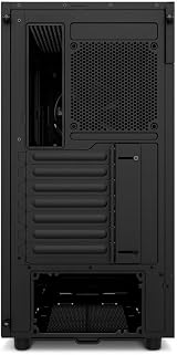 NZXT H5 Elite CC-H51EB-01 ATX Mid Tower Case Front USB-C Glass Panel Black view 4