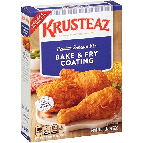 Krusteaz Bake N Fry Batter Mix, 20Ounce Packages (Pack 3) Food