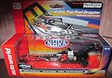#SC263/48-3 Auto World NHRA Top Fuel Dragster Optima Batteries David Grubnic Electric Slot Car