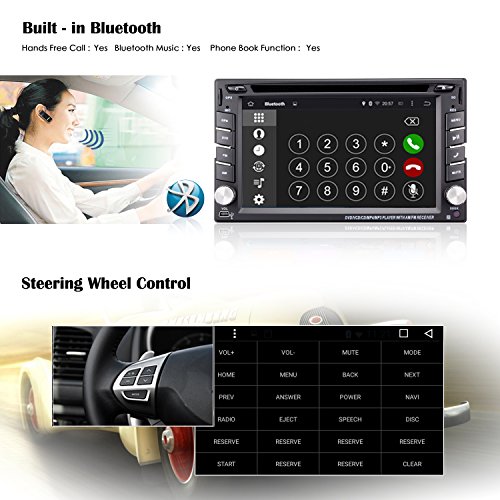62-Double-DIN-Car-Stereo-Car-GPS-Navigation-Ehotchpotch-Car-Radio-Head-Units-Touch-Screen-Car-DVD-Player-In-dash-Car-Audio-AMFM-Radio-Bluetooth-USB-SD-iPod-With-Backup-Camera