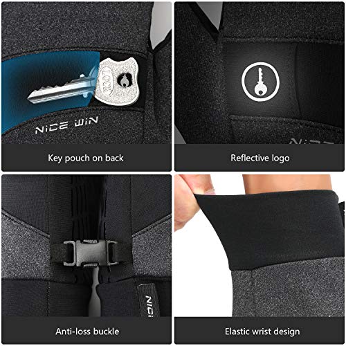 image for NICEWIN Touch Screen Cycling Gloves for Men Women Winter Cold Weather 