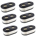 550EX Air Filter for Briggs Stratton 593260 798452 5432 5432K 102851 Oregon 30-168 Rotary 14364 Lawn Mower (Pack of 6)