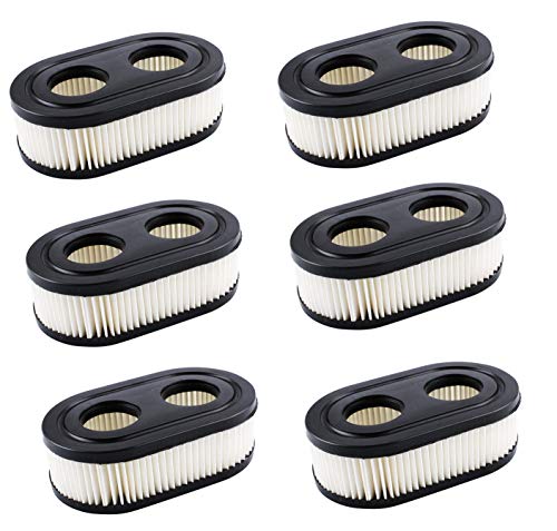 550EX Air Filter for Briggs Stratton 593260 798452 5432 5432K 102851 Oregon 30-168 Rotary 14364 Lawn Mower (Pack of 6)