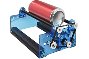 OUYZGIA Twotrees Rotary Roller Y Axis Rotary Roller Engraving Module for Engraving Cylindrical Items, 360° Rotating Engraving, Compatible with Most Engraver