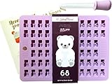 Gummy Bear Candy Mold - 68 HIGHLY DETAILED Cavities - Bonus Dropper & Recipe Card - Food Grade, 100% BPA Free & FDA Approved Silicone - Perfect For Chocolate, Jelly, Ice Cubes Too