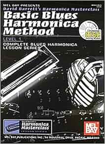 Amazon Com Mel Bay Basic Blues Harmonica Method Book Cd