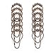 Amazer 2 Pack Shower Curtain Hooks Rings, Stainless Steel Rustproof Shower Curtain Rings and Hooks-Set of 24- Bronze