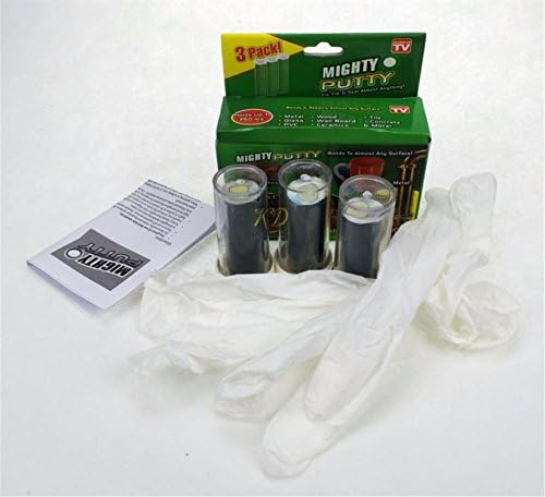 Fundodong,Mighty Putty Mightyputty Resin,Clay,Power Putty,Magic Putty Adhesive,Powerfull Epoxy Adhesive Super Glue,3Pcs=1Pack