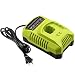 Topbatt Replace for Ryobi 9.6V-18V Battery Charger NiCad NiMh & Li-ion One+ Battery P117 Dual Chemistry IntelliPort P102 P105 P107 P113 primary