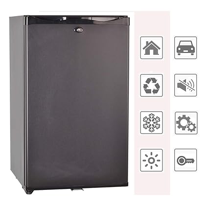 Smad Mini Nevera Silenciosa Portátil con Cerradura CA 220V / CC ...