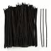 6mm Black Chenille Stems or Pipe Cleaners - 350pcs