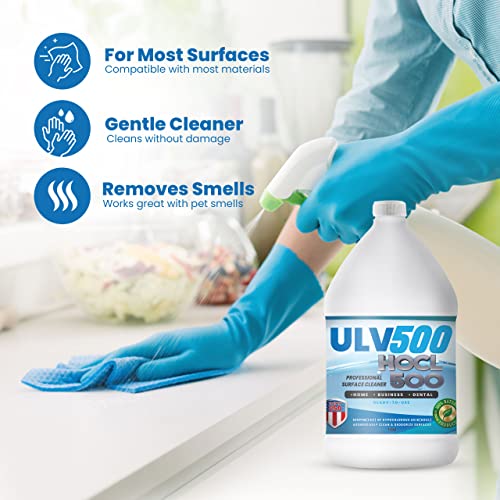 Natural Clean Hypochlorous Acid HospitalGrade Cleaner HOCL500 (1