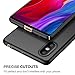 Toppix Xiaomi Mi Max 3 Case, Hard PC Backcover [Anti-Scratch] [Ultra-Light] Slim Shell Protective Cover for Xiaomi Mi Max 3 (Black)