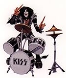 KISS Psycho Circus Figure - Tour Edition - Peter Criss