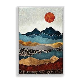 Framed Nordic Style Home Artwork for Living Room Bedroom