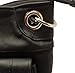 Concealed Carry Cross Body Leather Gun Purse with Slash Resistant Strap