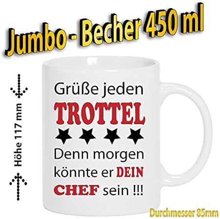 Téléchargement gratuit Images Tasse Humoristique Avec Inscription En Allemand Bonjour Xxl le plus cool par