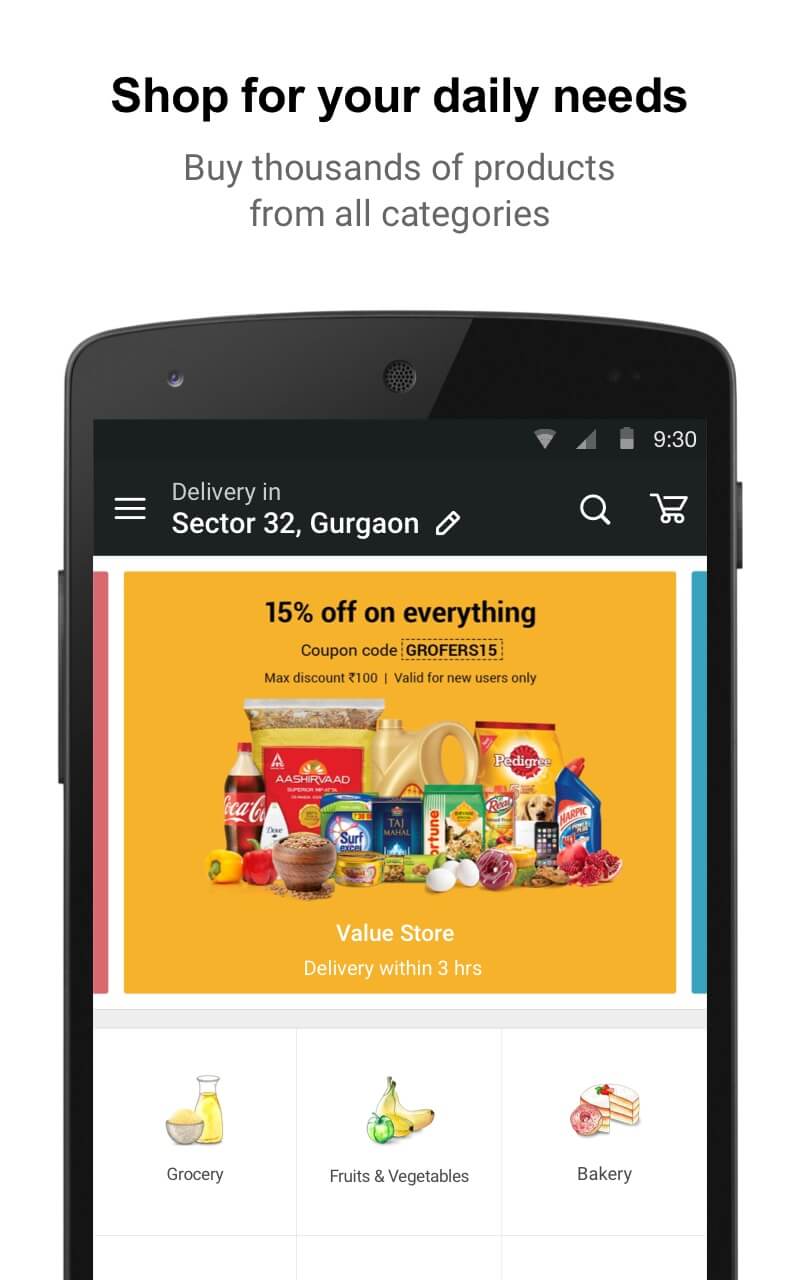 grofers code for first time user