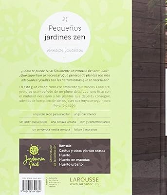 Pequeños jardines zen Larousse - Libros Ilustrados/ Prácticos ...