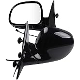 ECCPP Manual Fold Side Mirrors Compatible with Chevy Blazer S10/For Gmc | 1995-1997 for Chevy Blazer S10 1994-1997 S10 Pickup|Manual Fold Non-Heated|15150851 Gm1320127|Driver and Passenger Side