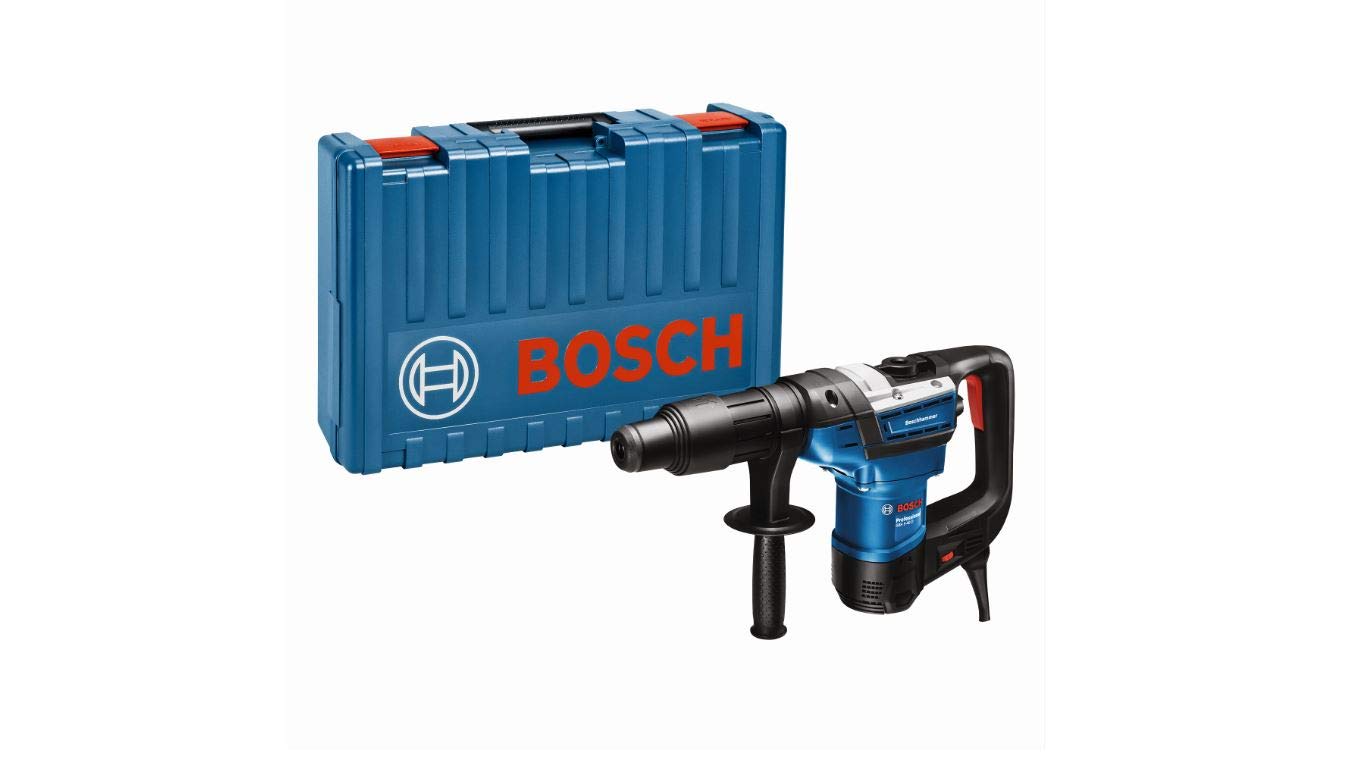 Bosch Professional Perforateur Gbh 5-40 D (Sds Plus, avec Poignée Supplémentaire, Tube De Graisse, Chiffon, Dans Un Coffret)