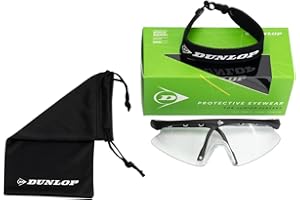 Dunlop Sports Junior Protective Squash Eyewear, Black