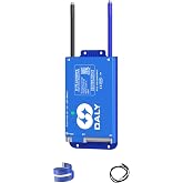 DALY Smart BMS 24V-60V 40A Built-in 1A Active Balancer | Bluetooth App Monitoring. 8S-17S LiFePO4 Li-ion LTO Support. Designed for E-Bikes, Golf Carts, RVs, Solar Systems
