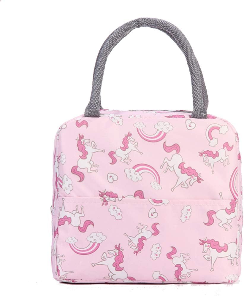 Lunch Bag for Kids- Lunch Bag for Women Insulated - Cooler Tote Lunch Box for Outdoor Travel Picnic School(horse)