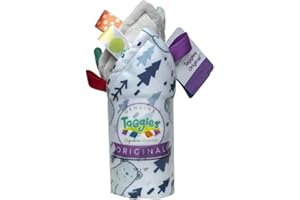 MARY MEYER Taggies Original Blanket, 12 X 12", Comfy Bears