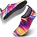 SIMARI Womens and Mens Water Shoes Quick-Dry Barefoot for Beach Swim Surf Yoga SWS001 Colorful 6.5-7.5