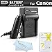 Battery Charger Kit For Canon PowerShot SX280 HS SX500 IS SX510 HS SX520 HS, SX170 IS, S120, SX610 HS, SX710 HS, SX530 HS, SX540 HS Camera Includes Ac/Dc Charger For canon NB-6L Battery + More
