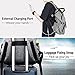Hap Tim Travel Backpack for Women Airline Approved, Womens backpack for work, Teacher backpack, Laptop Backpack(7651-G), 15.6 inches, Grey