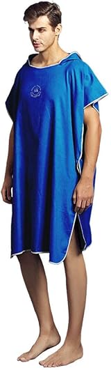 Hiturbo Changing Robe Surf Poncho with Hood One Towel Lightweight view 4