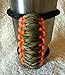 USA Handmade Paracord Yeti / Ozark / Rtic Rambler 30 Oz Tumbler Handle, blaze orange/camo......