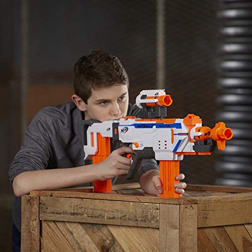 Nerf Modulus Regulator Fully Motorized Blaster, 3 Firing Modes, 2X 12