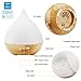 Texsens Aroma Essential Oil Diffuser Work with Alexa, Color Changing Night Light, 280ML Cool Mist Humidifier with Timer Setting, Auto Shut-Off