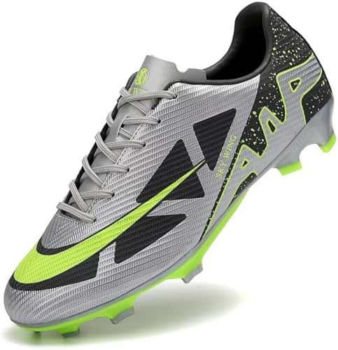SKY WING Football Cleats Indoor Outdoor Low Top Soccer Shoes For